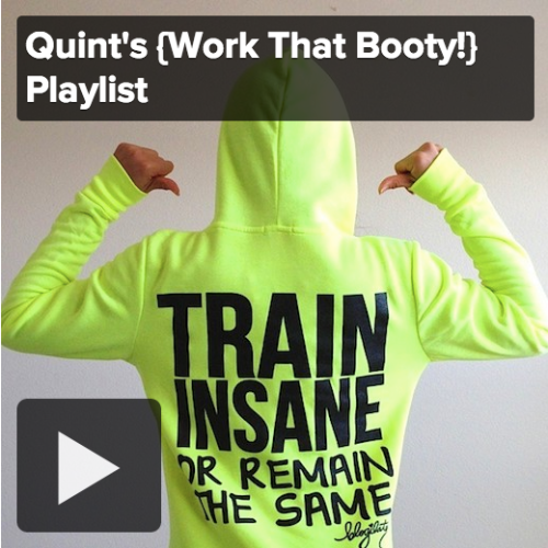 workout playlist // work that booty!
